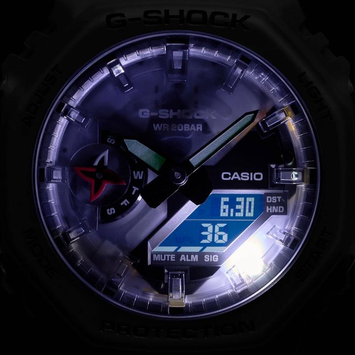 Produktbild Casio G-Shock GA-2100NNJ-8AER (Chronograph, Uhr mit Schmuckstein, 45 mm)