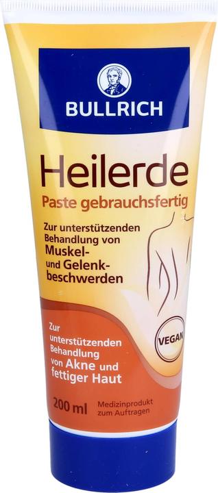 Actual product image Bullrich Healing earth paste ready for use, 200 ml cream (200 ml)