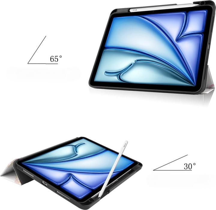 Image du produit Cover-Discount iPad Air 11 2024 - Étui Smart Motif porte-crayon (iPad Air 11 2024 (M2))