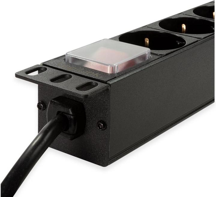 Actual product image LogiLink Socket strip (9 x, CEE 7/7, 2 m)