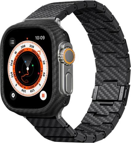 Produktbild Pitaka Gliederarmband aus echtem Carbon Black (1K Karbonfaser)