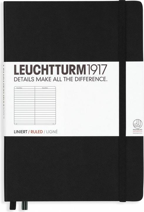 Immagine prodotto Leuchtturm1917 Taccuino (A5, Righe, Copertina rigida)