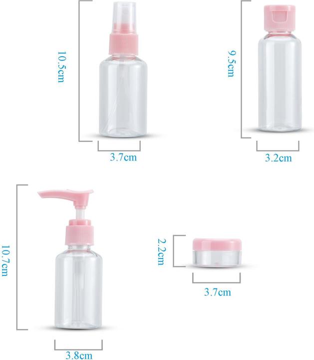 Produktbild Intirilife Wasserfeste Kosmetiktasche in ROSA