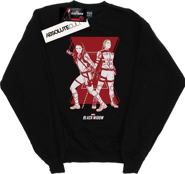 Produktbild Black Widow Movie Sisters Silhouette Sweatshirt (XL)