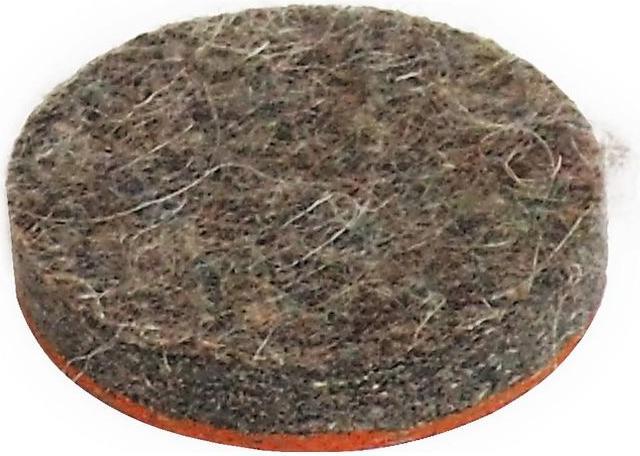 Actual product image BestaPac Felt glides self-adhesive for moistening 20mm (Felt gliders, 8 Piece)