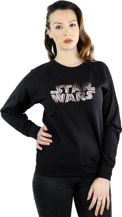 Immagine prodotto Star Wars The Last Jedi Spray Logo Felpa Donna (M)