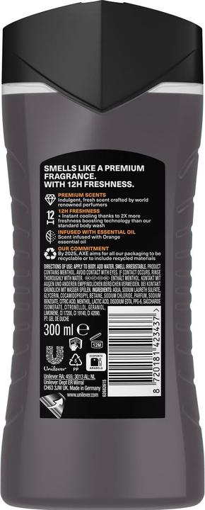 Immagine prodotto AXE Gel doccia Vaniglia Nera 300 ml (300 ml)