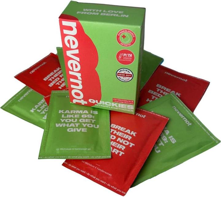 Image du produit NeverNot Quickies (275.63 ml, Lingettes intimes)