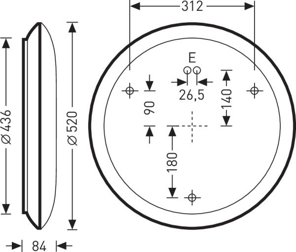 Produktbild Trilux LED-Wannenleuchte (3500 lm)