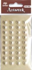 Actual product image Artoz Artwork sticker bead heart