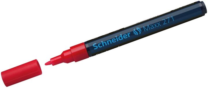 Actual product image Tajima Schneider Maxx 271 Oil Marker, Red (deep blue-red, 2 mm, 1 x)