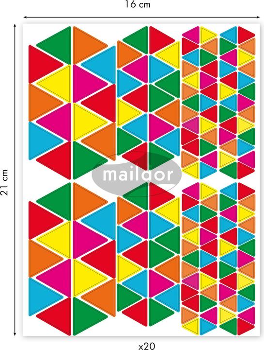 Produktbild Maildor Sticker, Geometrisch