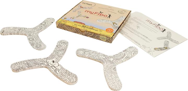 Image du produit Tic Toys Boomerangs à concevoir soi-même, 30 pièces