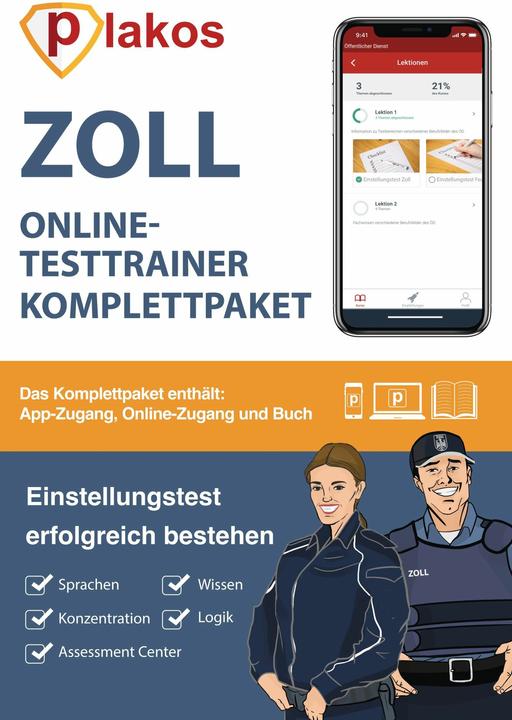 Image du produit Zoll Einstellungstest Komplettpaket (Allemand, 2020)