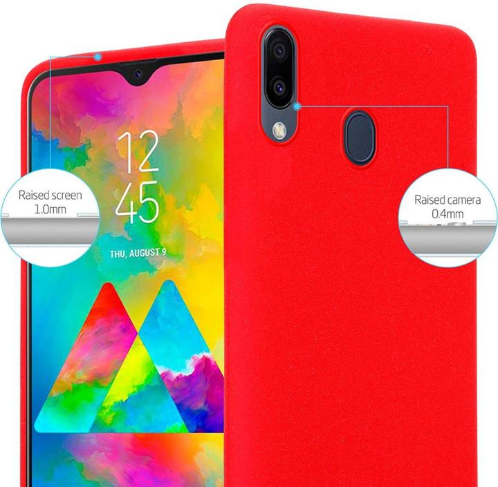 Actual product image Cadorabo TPU Frosted Cover (Samsung Galaxy M20)