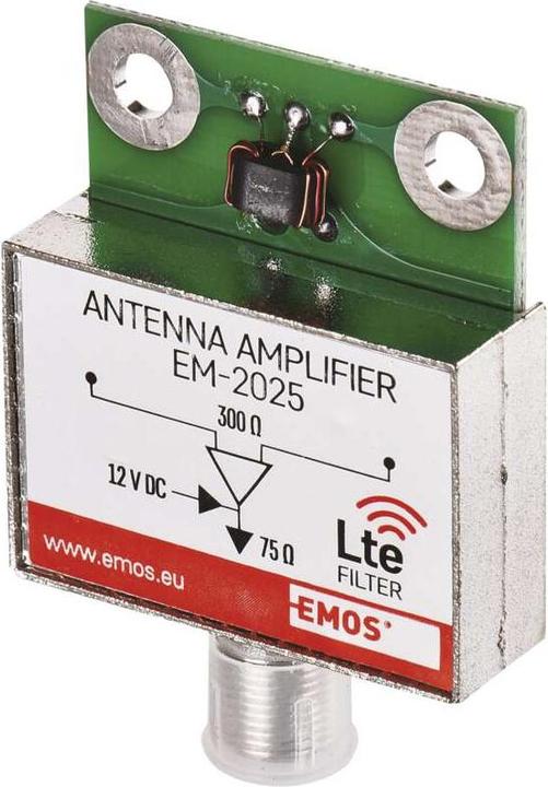 Actual product image Emos Antenna preamplifier 25dB VHF/UHF (Amplifier)