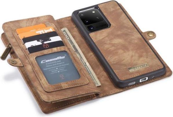 Produktbild Caseme Leder Portemonnaie mit Plastik Hülle (Samsung Galaxy S20 Ultra)