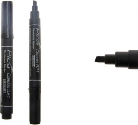 Immagine prodotto Pica Marcatore permanente (Nero, 6 mm, 10 x)
