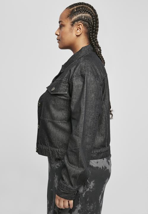 Produktbild Urban Classics Ladies Short Oversized Denim Jacket (L)