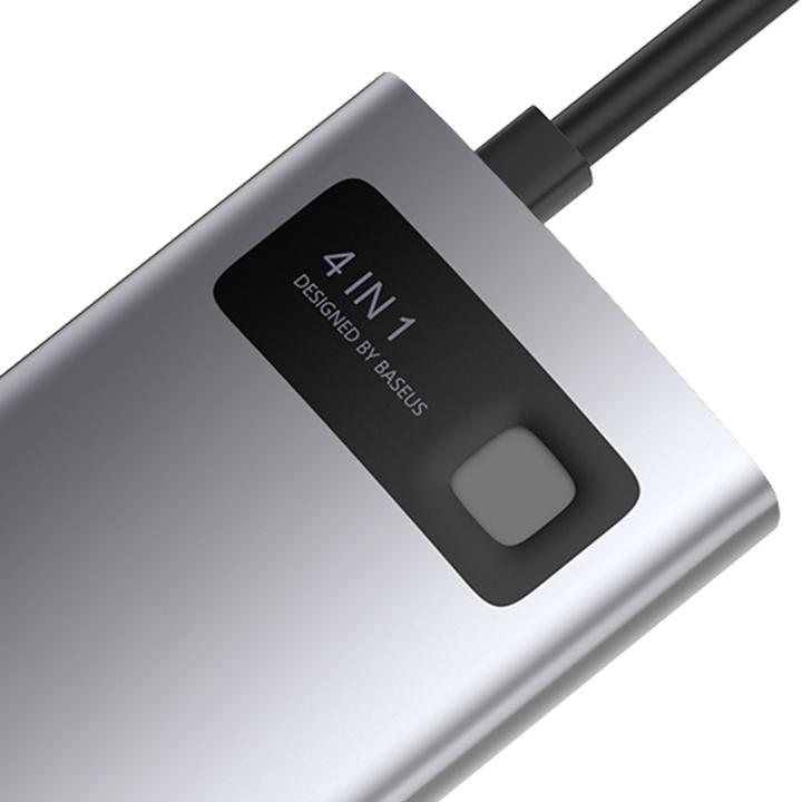 Actual product image Baseus Gleam Series 4-in-1 (USB-C, 1 Ports)