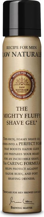 Actual product image Raw Naturals Shaving gel The Mighty Fluffy (250 ml, Shaving gel)