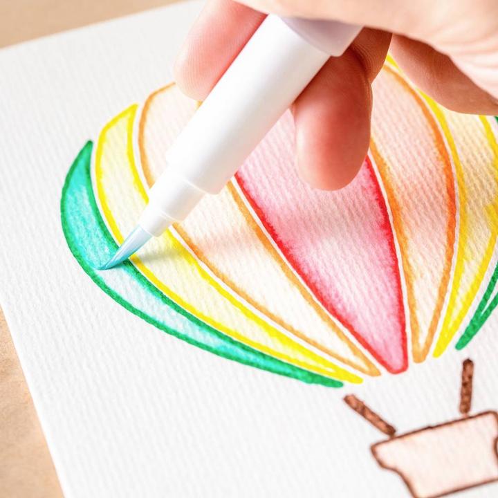 Actual product image Cricut watercolor cards S40 12 pieces (P) (12.5 x 12.5 cm, 12 x)