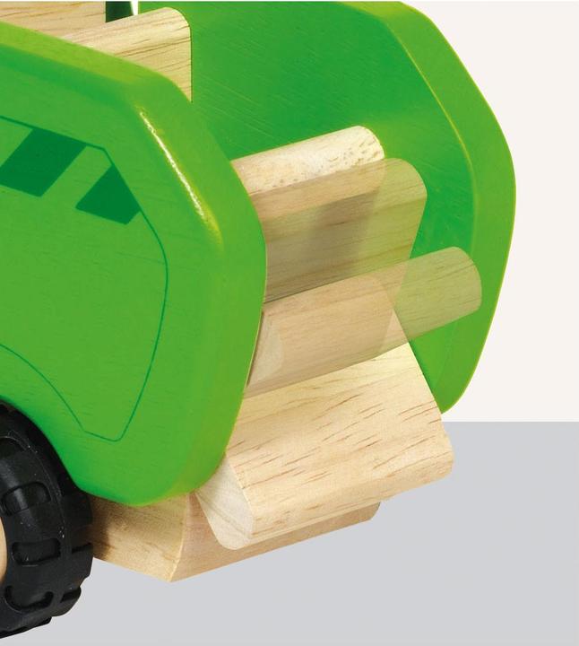 Produktbild Goki Hölzerne Müllwagen