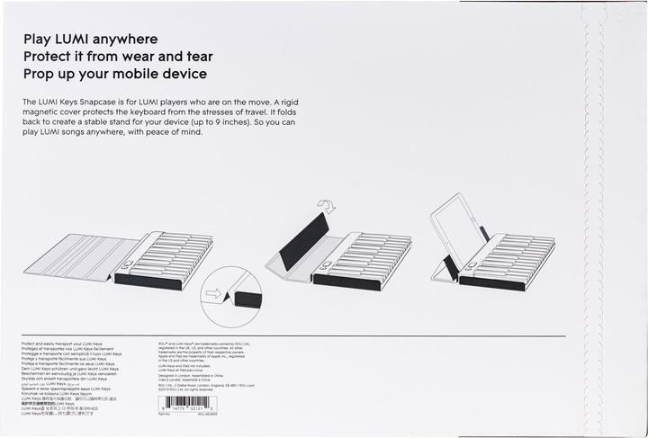 Actual product image Roli LUMI Snapcase Black (Instrument protective cover)