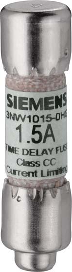Produktbild Siemens Keramiksicherung T 1A 600V AC 10x38mm 3NW1010-0HG (Zylindersicherung, 1 A, Träge)