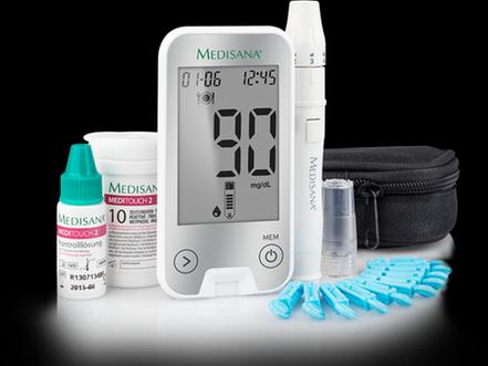 Actual product image Medisana MediTouch 2 mg/dL (Glucose monitors)
