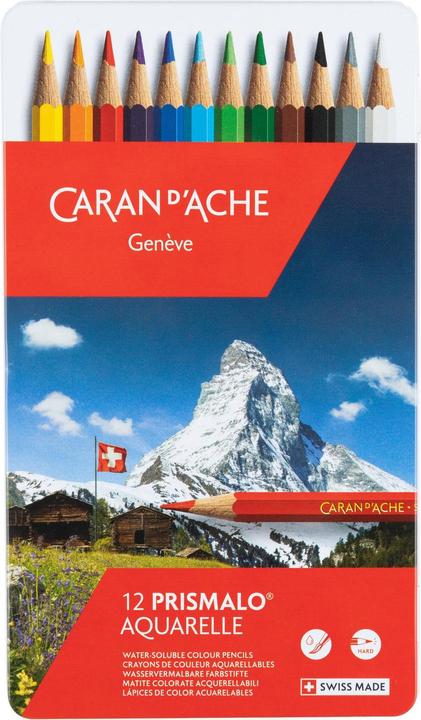 Actual product image Caran d'Ache Classic Case Metal empty Prismalo 999.312 (Multicoloured, 12 x)