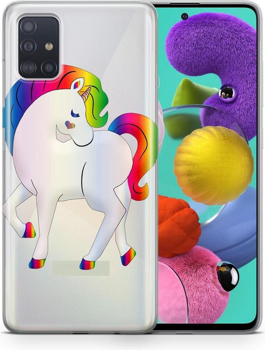 Colourful unicorn