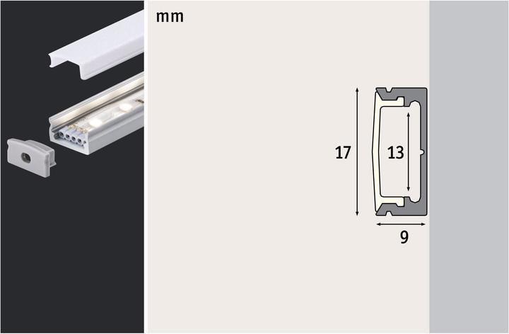 Actual product image Paulmann Stripe Profile Base