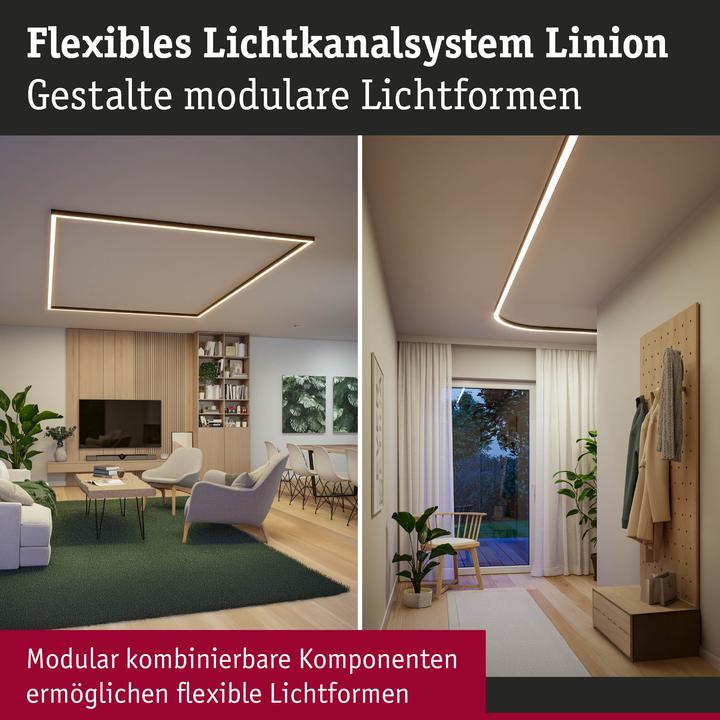 Productafbeelding Paulmann Lichtkanalsystem Linion Lichtkanal Ecke (350 lm)