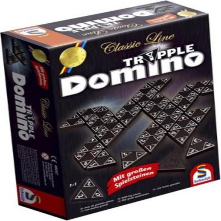 Actual product image Schmidt Spiele Classic Line: Tripple Domino (German)