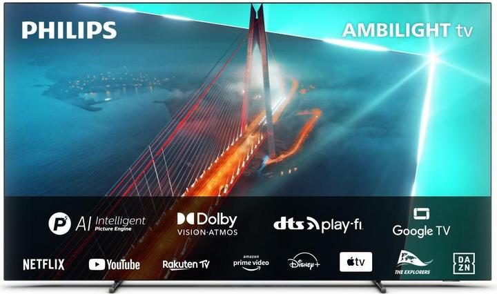 Produktbild Philips 55OLED708/12 (55", OLED, 4K, 2023)