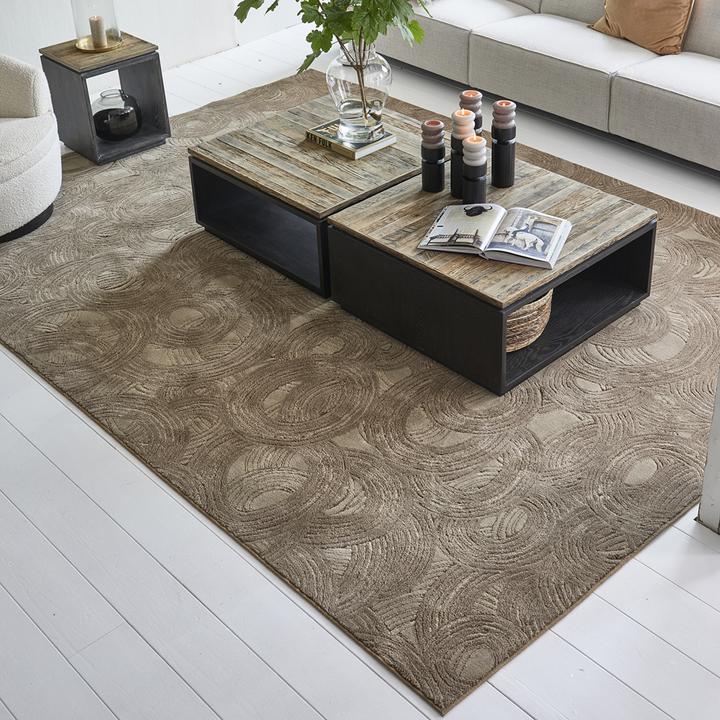 Produktbild Rivièra Maison Delfina Rug, 390x280 cm, taupe (390 x 280 cm)