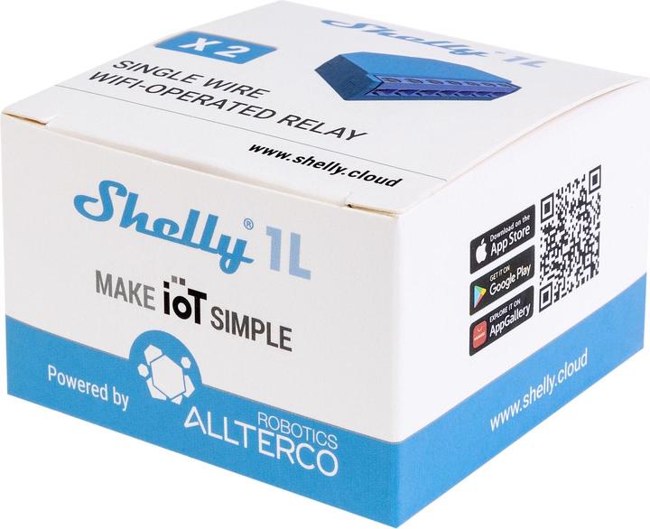 Shelly WLAN switch actuator 1L WiFi relay (Switch actuator)