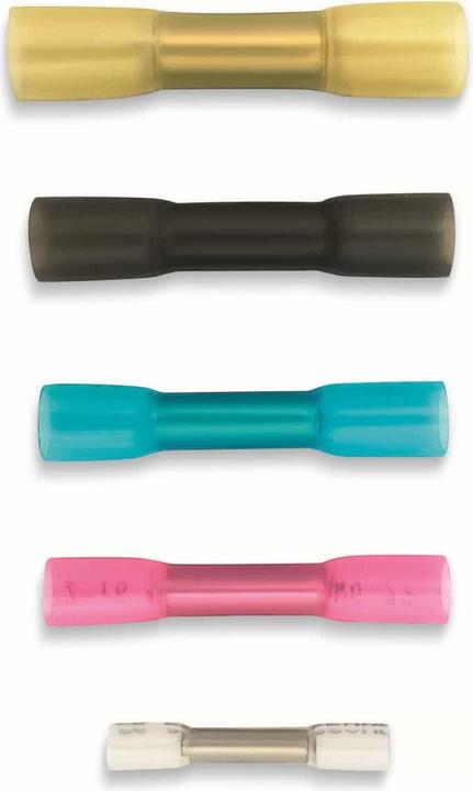 Actual product image Quadrios Butt connectors Shrink fit range