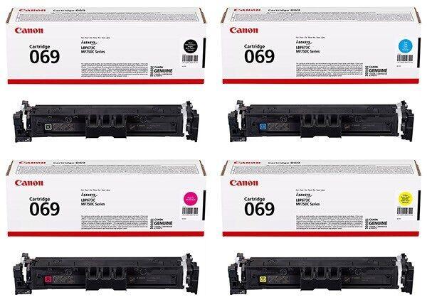 Produktbild Canon 4x Original Toner 069 i-SENSYS LBP 673 Cdw MF 752 Cdw MF 754 Cdw Set