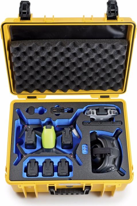 Actual product image B&W International Copter Case Type 6000 Y DJI FPV Combo Inlay (Various)