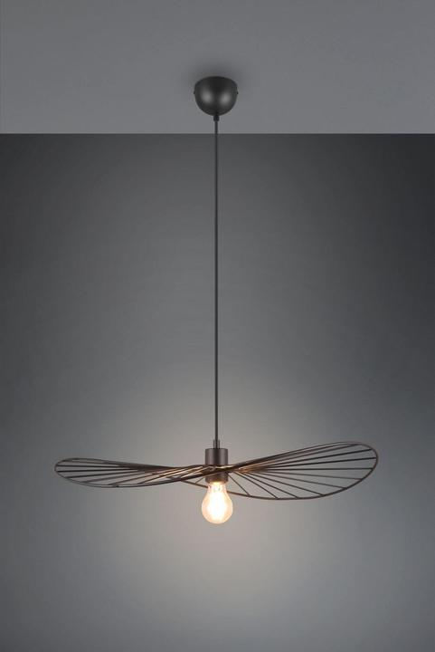 Produktbild Reality Chapeau Pendelleuchte E27 ⌀60cm Schwarz Matt (E27)