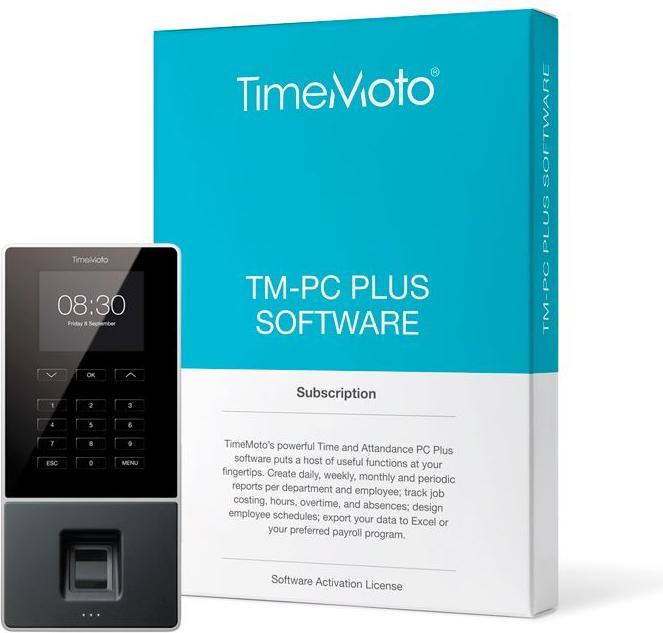 Actual product image TimeMoto Set: time tracking TM-626 complete package + extension software PC-Software Plus
