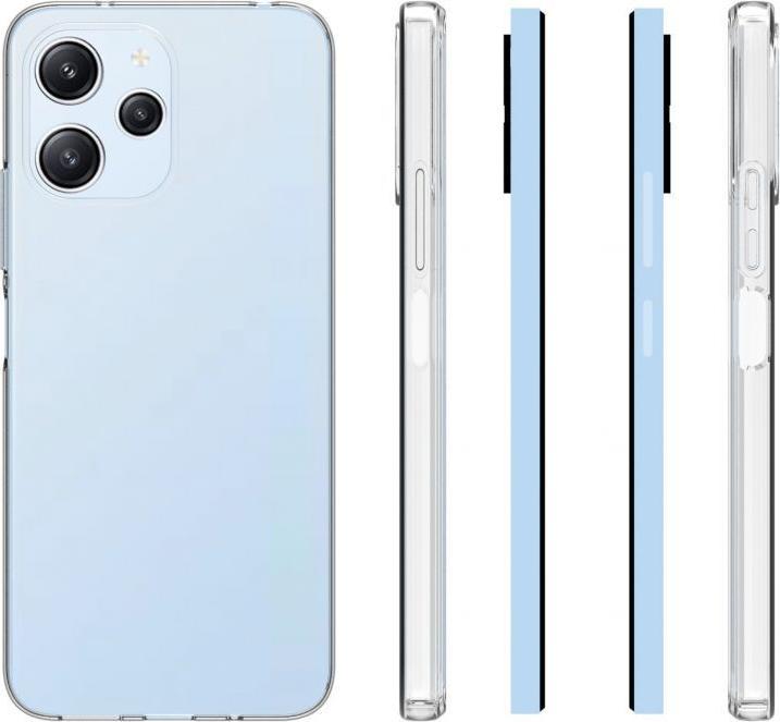 Immagine prodotto Evelatus Redmi 12 Custodia in silicone trasparente 1,5 mm TPU (Xiaomi Redmi 12)