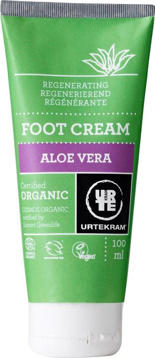 Actual product image Urtekram Foot Cream Aloe Vera 100 ml (Foot deodorant & powder, 100 ml)
