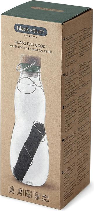 Actual product image Black + Blum Eau Good glass (optimised design), olive, 650 ml (0.65 l)
