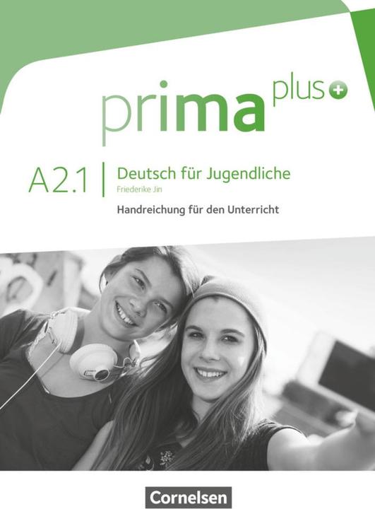 Immagine prodotto Prima plus A2.1. Deutsch für Jugendliche. Handreichungen für den Unterricht (Tedesco, Jin friterica, 2016)