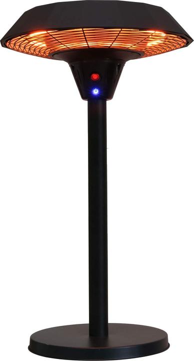 Actual product image NSH Nordic HORTUS Terrassevarmer bordmodel UFO 800/1200/2000 W, HA, sort (211-361) (2000 W)