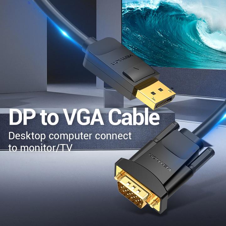 Image du produit Vention DisplayPort — VGA (1.50 m, VGA, DisplayPort)