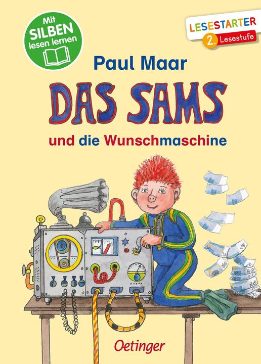 Actual product image Das Sams und die Wunschmaschine (German, Paul Maar, 2022)